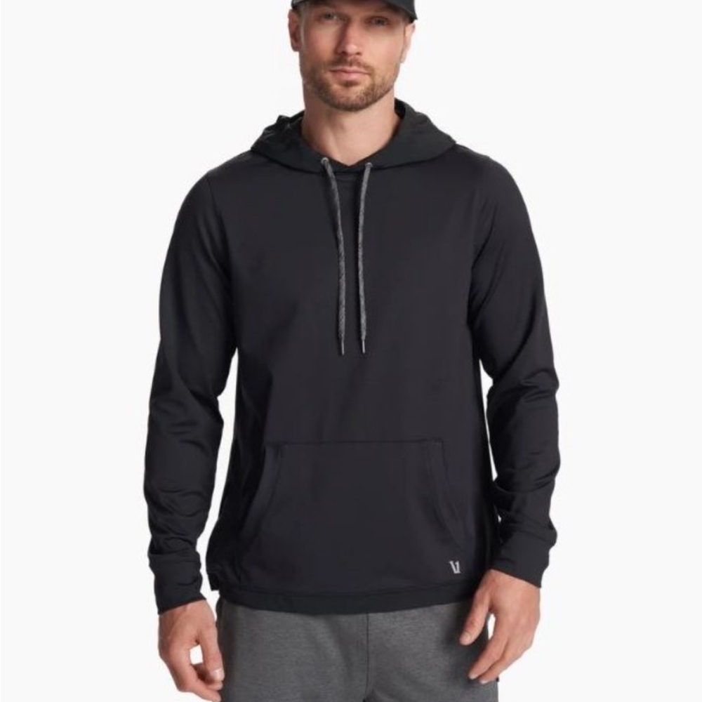 Vuori Men’s Black Sunday Element Performance Hoodie